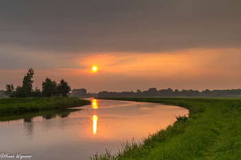 Sunrise at the Berkel