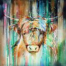 Highland Cow III by Atelier Paint-Ing thumbnail