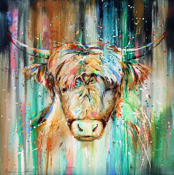 Highland Cow III by Atelier Paint-Ing