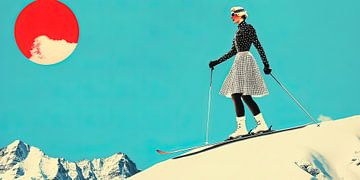 Retro richting zonder einde van ByNoukk