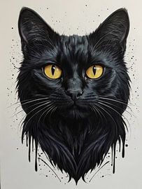 Zwarte kat van TOAN TRAN