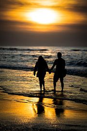 Texel sunset by Arjan Boer