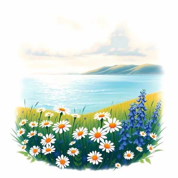 Rêves de marguerite côtière par Artistic