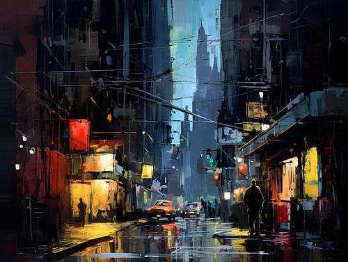 Lichtspel in de Metropool