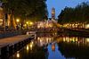 Zicht op Zandbrug en Oudegracht vanaf de Bemuurde Weerd in Utrecht  (4) van Donker Utrecht thumbnail