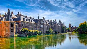 The Hofvijver near Buitenhof in The Hague