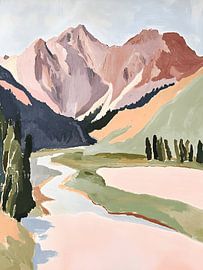 Het Berglandschap van Gypsy Galleria