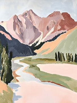 Het Berglandschap van Gypsy Galleria