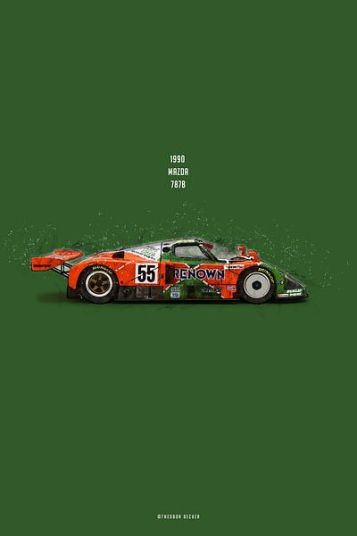 CiC Mazda 787B by Theodor Decker