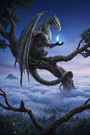 Der Mondbeschienene Drache von Markus Gann