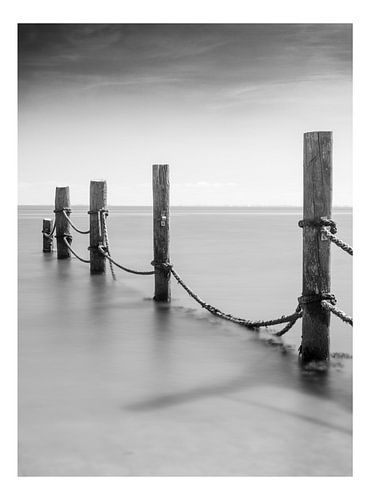 Poles in the sea
