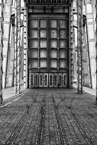 Schachtbok van de mijn van Genk 