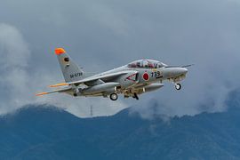 Japan Air Self Defense Force Kawasaki T-4. by Jaap van den Berg