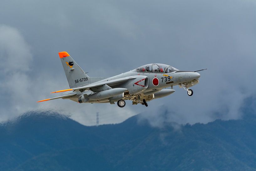 Japan Air Self Defence Force Kawasaki T-4. von Jaap van den Berg