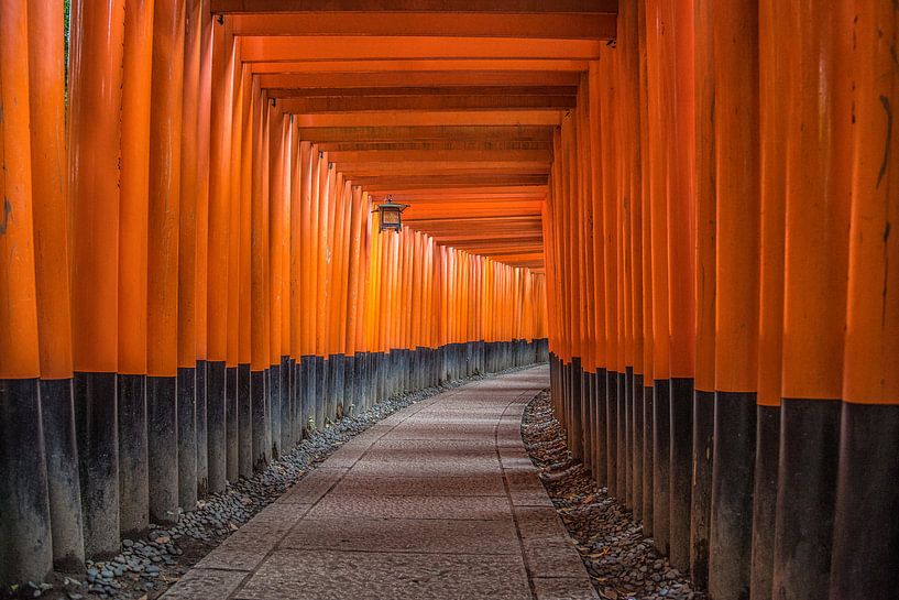 Oinari-San heiligdom in Kyoto Japan by Celina Dorrestein