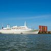 SS Rotterdam quai Maashaven sur Rene du Chatenier