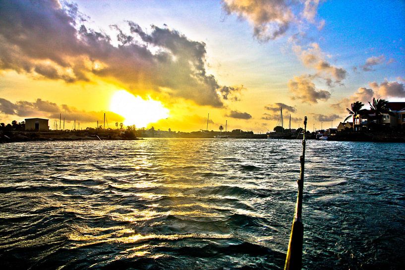 Bonaire Fishing by Johnny van der Leelie