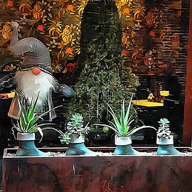 Christmas Gnome 1 by Dorothy Berry-Lound