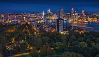 Rotterdam panorama | Kop van Zuid | Euromast