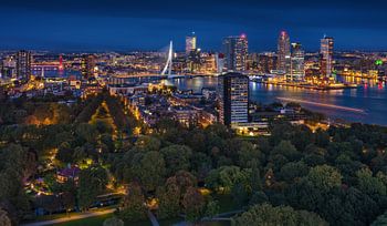 Rotterdam panorama | Kop van Zuid | Euromast