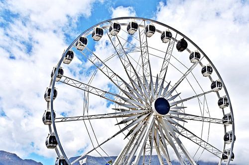 het grote Cape Wheel reuzenrad in Kaapstad