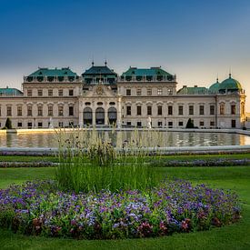 Palais du Belvédère de Vienne sur Rene Siebring
