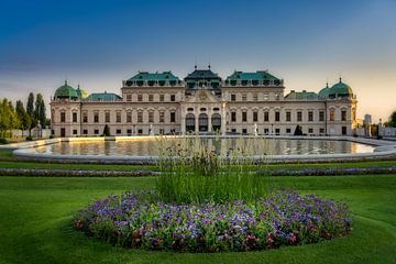 Schloss Belvedere Wien von Rene Siebring