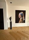 Kundenfoto: Das Mädchen mit dem Perlenohrgehänge - Vermeer Gemälde