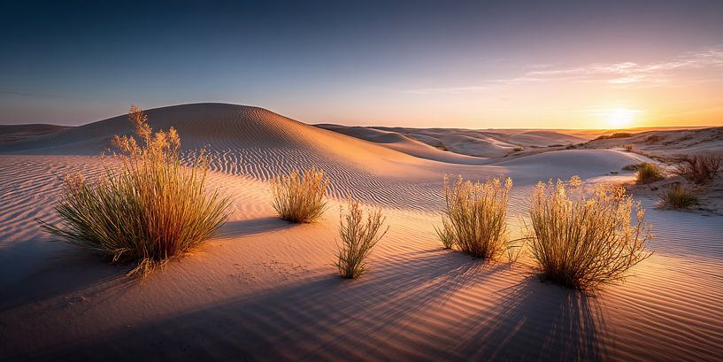 Ochtendrust in kleur van fernlichtsicht
