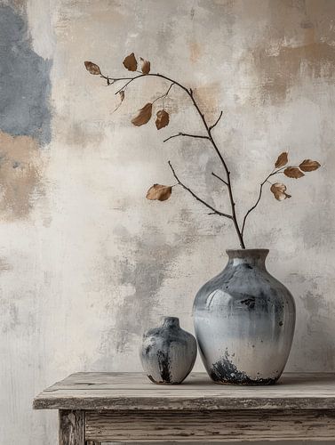 Nature morte à la japonaise sur Japandi Art Studio