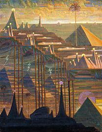 Mikalojus Konstantinas Čiurlionis – Sonata No. 7 (Pyramid Sonata). Allegro, 1909 by Atelier Liesjes