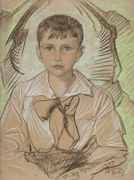Stanisław Ignacy Witkiewicz - Portret van Karol Krystall (1925) van Peter Balan