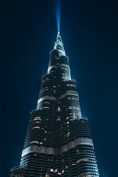 Dichtbij de Burj Khalifa in Dubai van MADK
