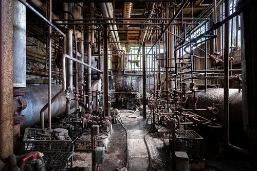 Verlaten en Donkere Industrie