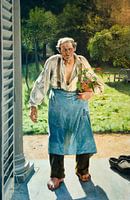 Le vieux jardinier, Emile Claus