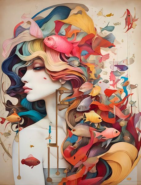Vibrant Nature Muse 2 par Georgia Chagas