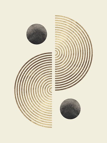 Golden geometry 13 by Vitor Costa