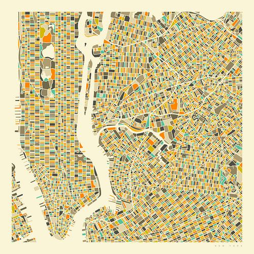 Carte de New York
