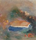 Ophélie, la cape bleue sur les eaux, Odilon Redon van Meesterlijcke Meesters thumbnail