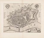 Plattegrond van Deventer 1652 van Marieke de Koning thumbnail