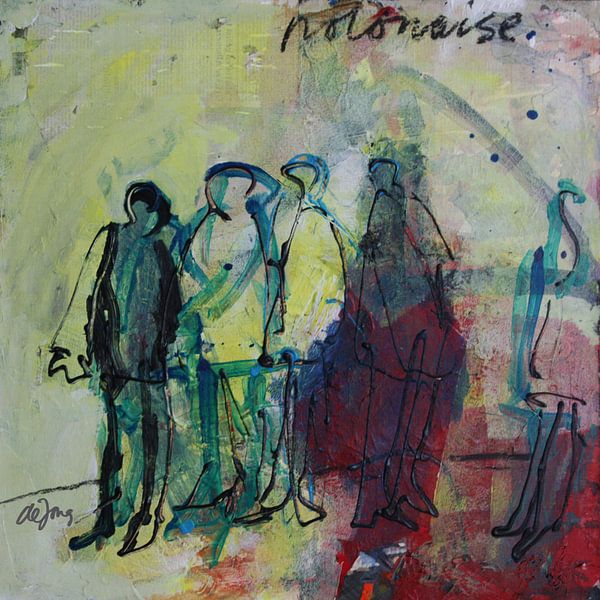 Polonaise in de lente by Leo de Jong