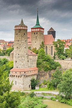 Historische oude stad van Bautzen in Saksen van ManfredFotos