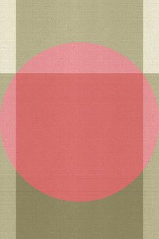 Abstrakte weiche Pastellfarben geometrische Kunst in rosa und grau