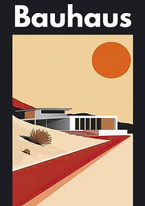 Bauhaus Poster Kunstdruck
