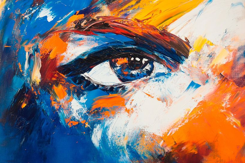 Colourful depth - a look into the unknown by Poster Art Shop