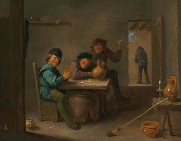 Bauern in einer Taverne, David Teniers II