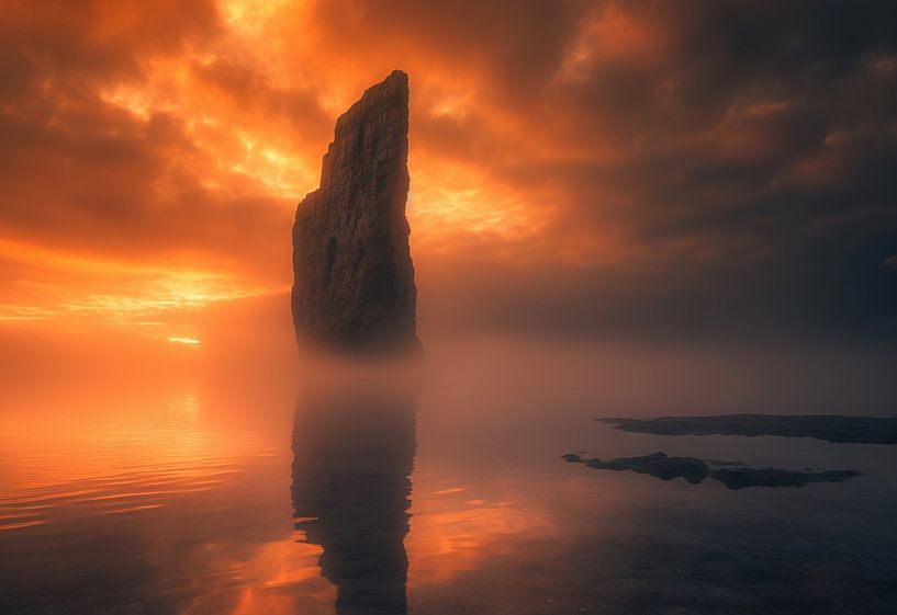 Stenen van fernlichtsicht