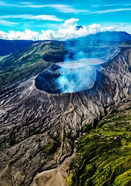 Berg Vulcano von Ricko Van Houten