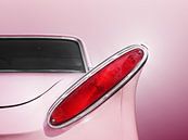 US American classic car 1961 Comet tail fin abstract by Beate Gube thumbnail