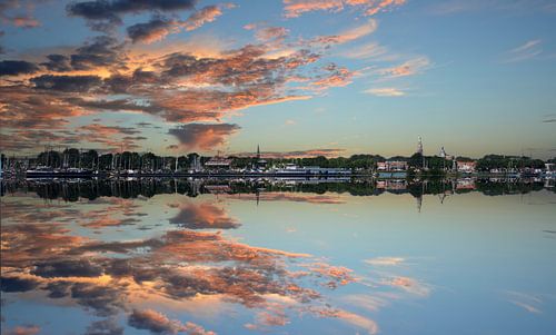 Enkhuizen reflection. by Brian Morgan